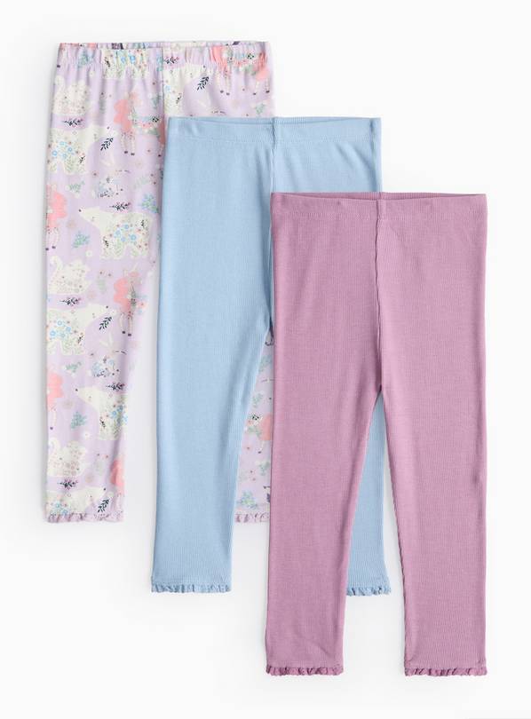 Winter Whispers Leggings 3 Pack 2-3 years